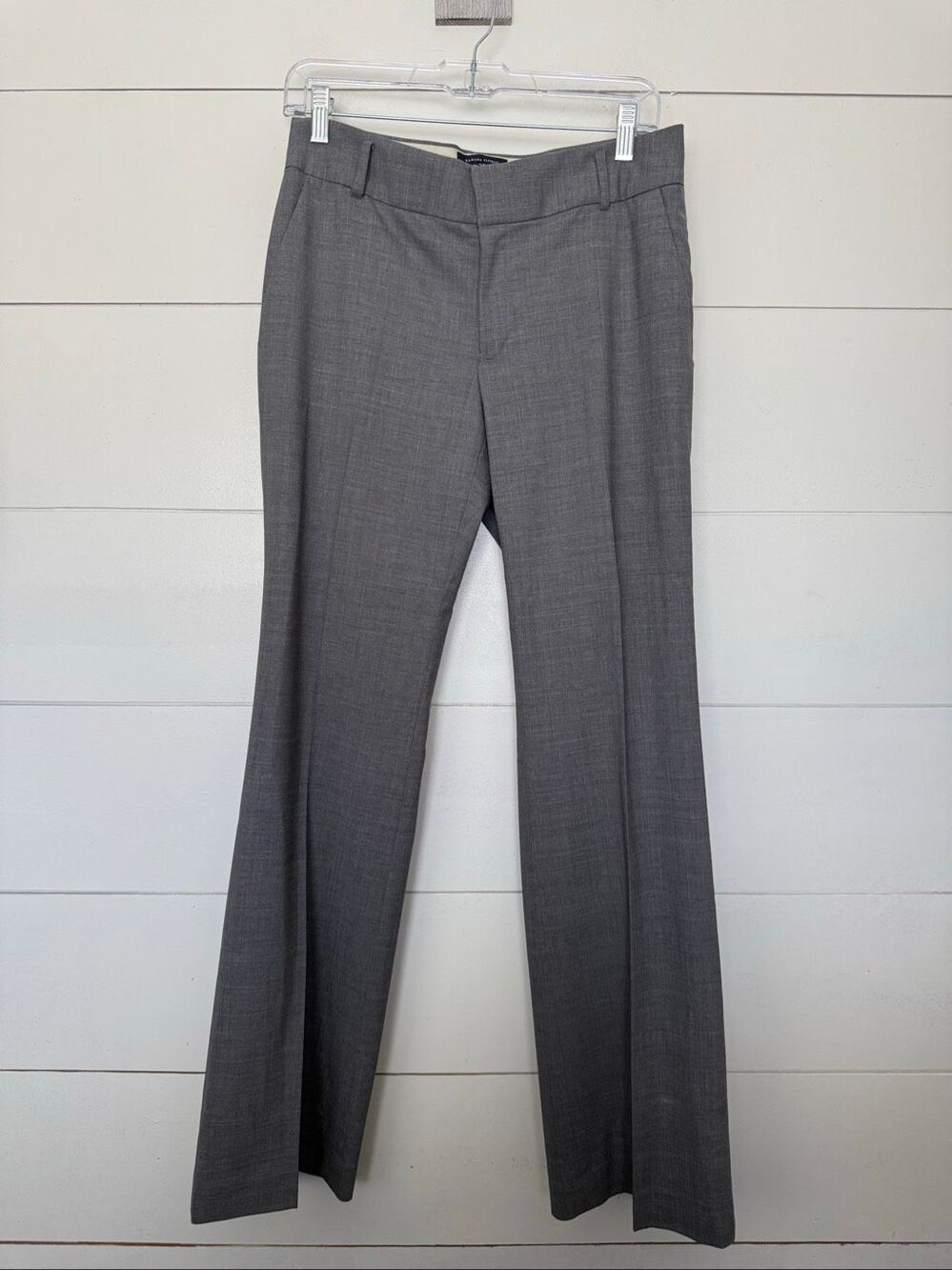 Banana Republic Women’s 6 Grey Chino Martin Fit Office Core Career